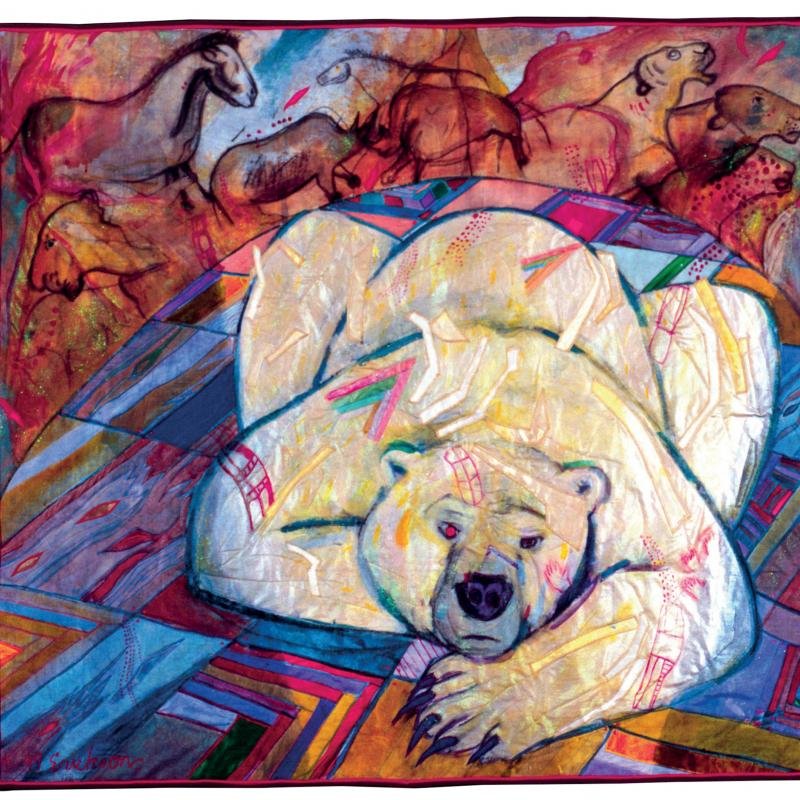 Endangered Species Art Award winning artwork — polar bear © Nancy Erickson